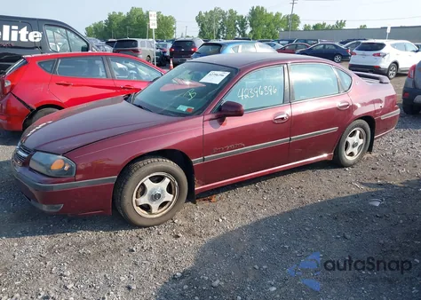 2000 Chevrolet Impala Ls z USA, uszkodzony, nr VIN 2G1WH55K8Y9115854